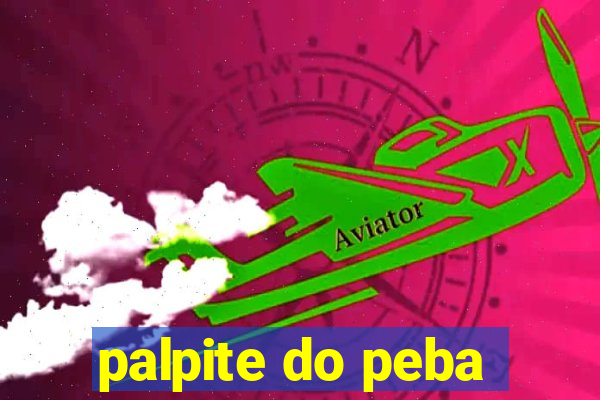 palpite do peba